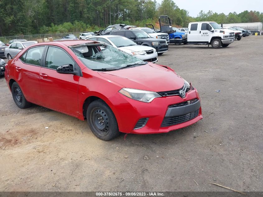 2016 TOYOTA COROLLA L/LE/S/S PLUS/LE PLUS - 5YFBURHEXGP525732