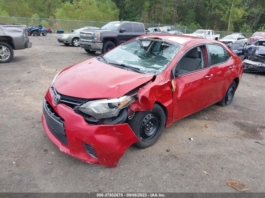 2016 TOYOTA COROLLA L/LE/S/S PLUS/LE PLUS - 5YFBURHEXGP525732