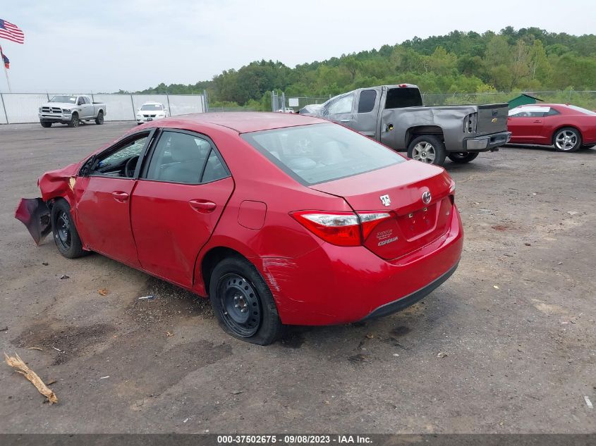 2016 TOYOTA COROLLA L/LE/S/S PLUS/LE PLUS - 5YFBURHEXGP525732