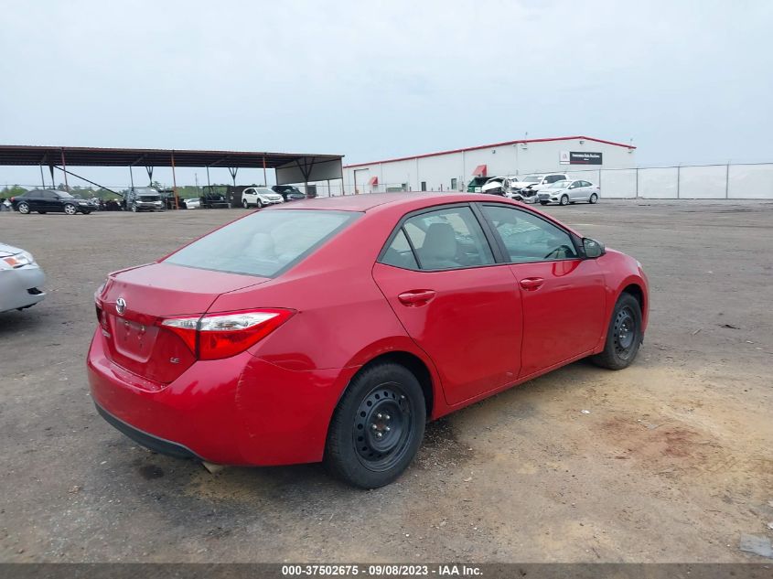 2016 TOYOTA COROLLA L/LE/S/S PLUS/LE PLUS - 5YFBURHEXGP525732