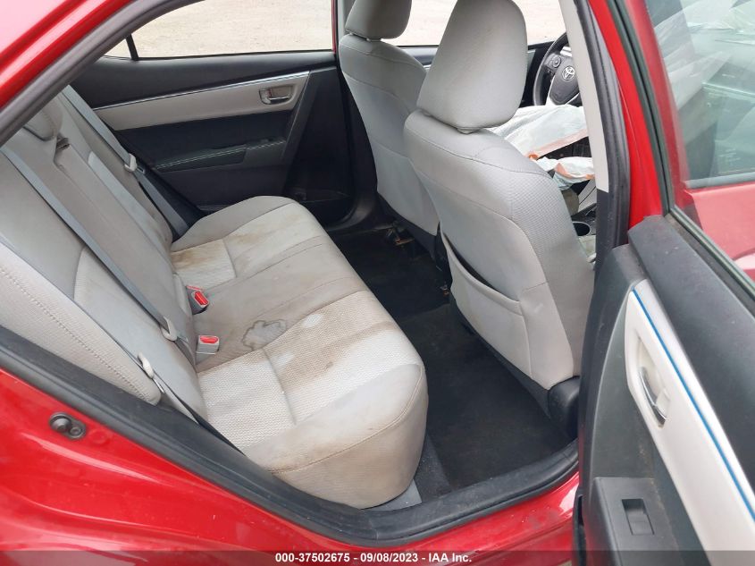 2016 TOYOTA COROLLA L/LE/S/S PLUS/LE PLUS - 5YFBURHEXGP525732