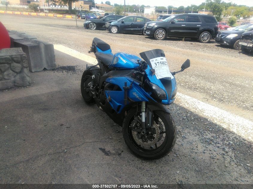 2009 KAWASAKI ZX600 R - JKAZX4R149A001532