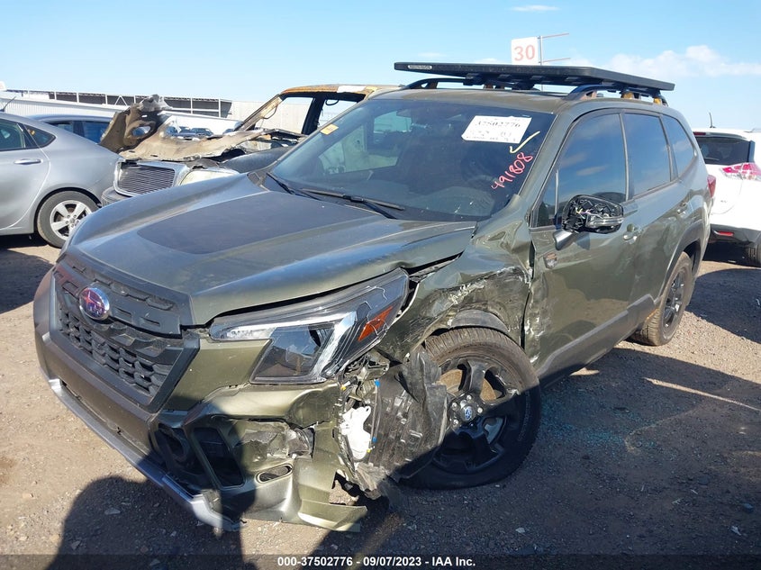 VIN JF2SKAMC2NH491808 2022 SUBARU FORESTER WILDERNESS
