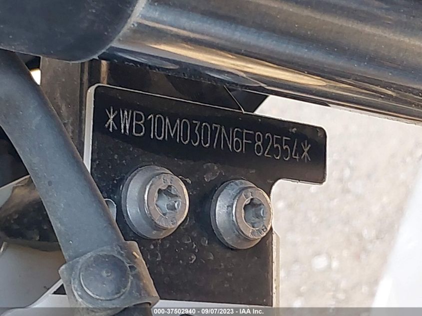 2022 BMW R 1250 GS WB10M0307N6F82554