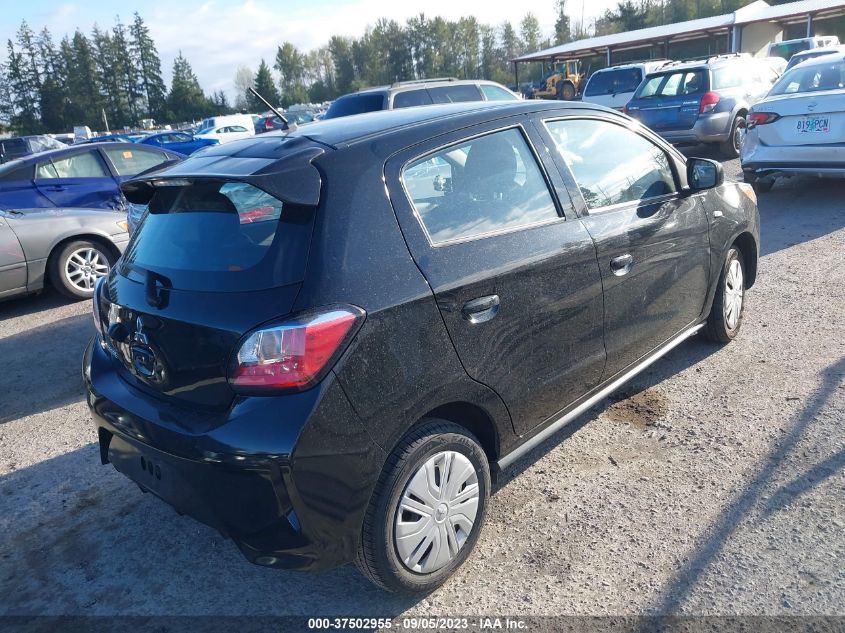 2021 MITSUBISHI MIRAGE ES/LE/CARBONITE EDITION - ML32AUHJ0MH013142