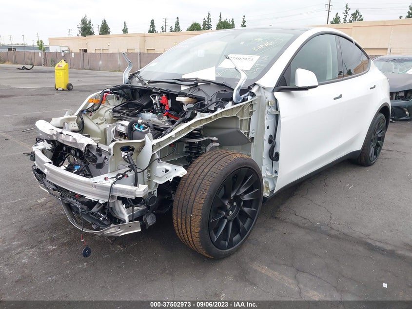 VIN 7SAYGDEE6PA149714 2023 TESLA MODEL Y LONG RANGE