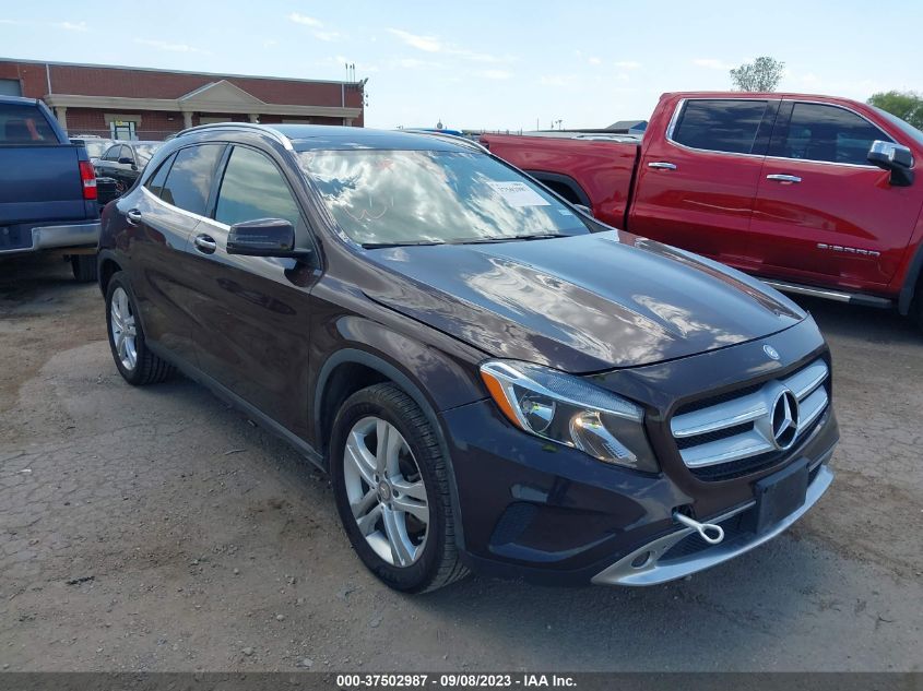 2016 MERCEDES-BENZ GLA GLA 250 - WDCTG4GB0GJ209485