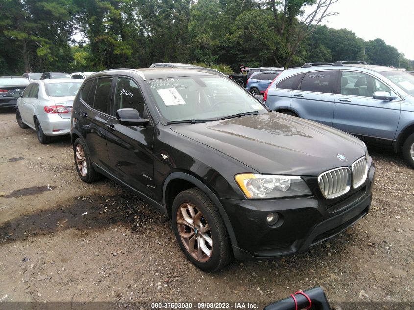 2013 BMW X3 XDRIVE28I - 5UXWX9C5XD0A30275