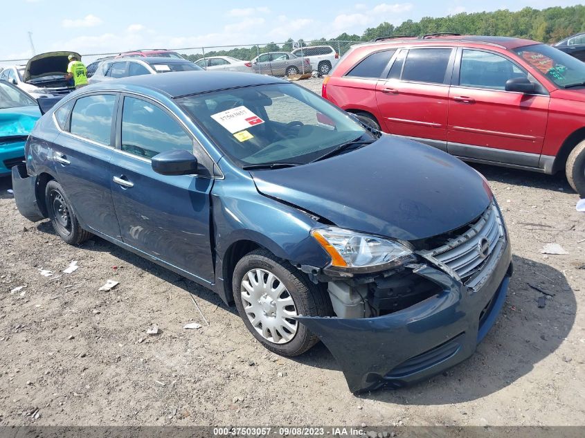 2013 NISSAN SENTRA S - 3N1AB7AP7DL794865