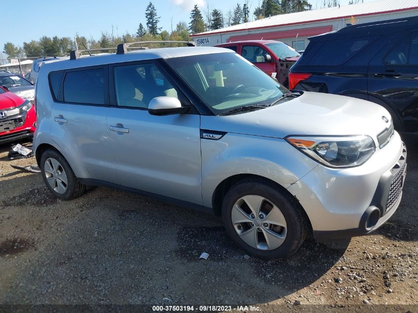 2016 KIA SOUL BASE - KNDJN2A25G7859054