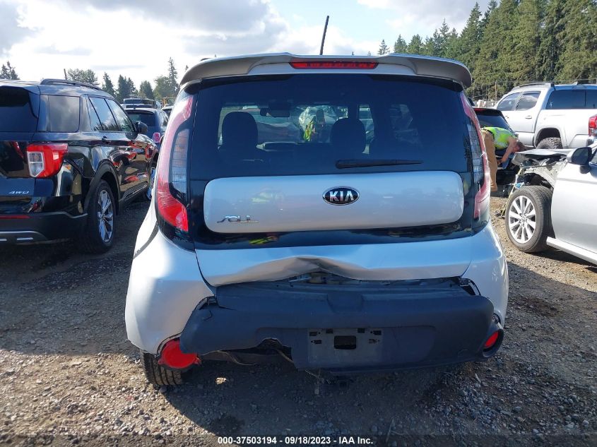 2016 KIA SOUL BASE - KNDJN2A25G7859054