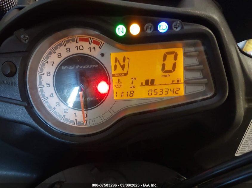 2013 SUZUKI DL650 A - JS1VP56A4D2101514