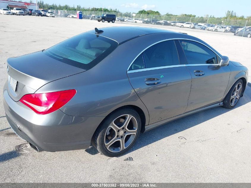 2014 MERCEDES-BENZ CLA-CLASS CLA 250 WDDSJ4EB1EN038232