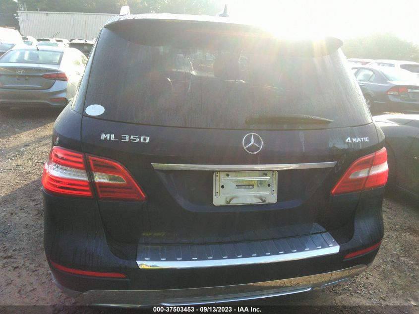 2013 MERCEDES-BENZ M-CLASS ML 350 4JGDA5HBXDA198874