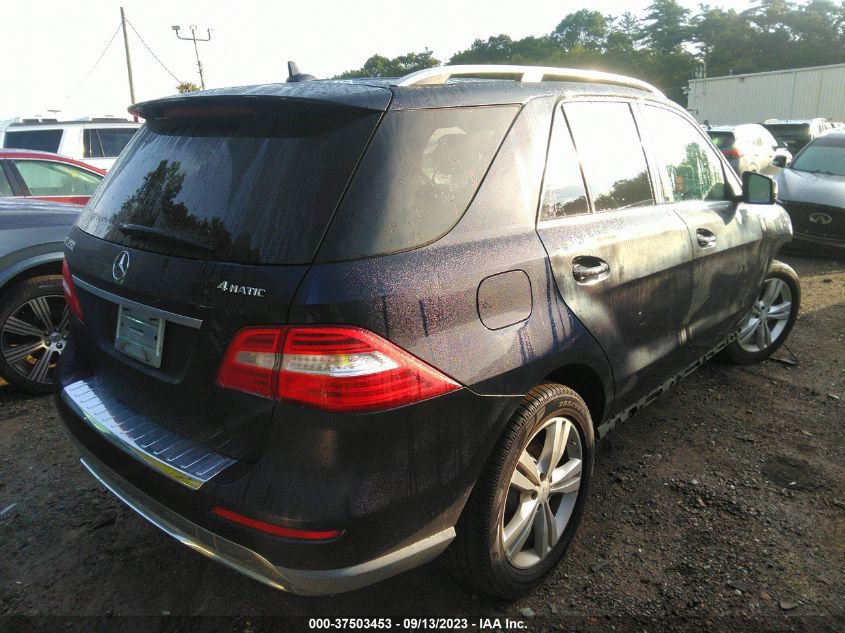 2013 MERCEDES-BENZ M-CLASS ML 350 4JGDA5HBXDA198874