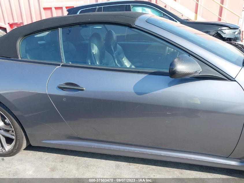 2013 MASERATI GRANTURISMO CONVERTIBLE SPORT ZAM45VMA5D0071280