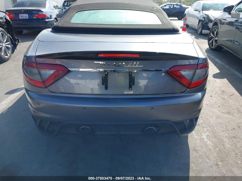 2013 MASERATI GRANTURISMO CONVERTIBLE SPORT ZAM45VMA5D0071280