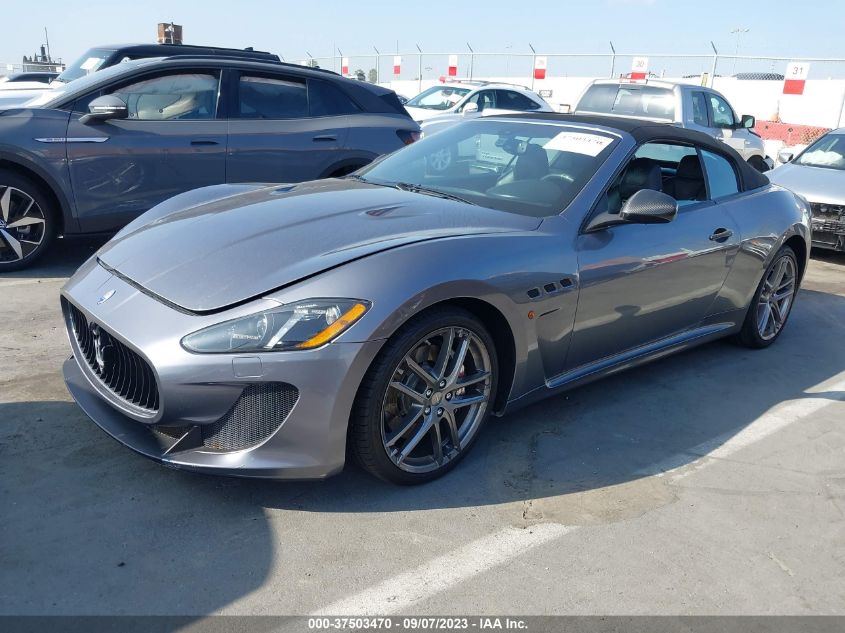 2013 MASERATI GRANTURISMO CONVERTIBLE SPORT ZAM45VMA5D0071280