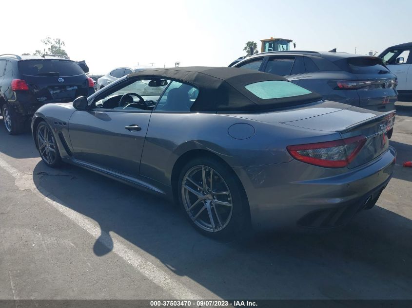 2013 MASERATI GRANTURISMO CONVERTIBLE SPORT ZAM45VMA5D0071280