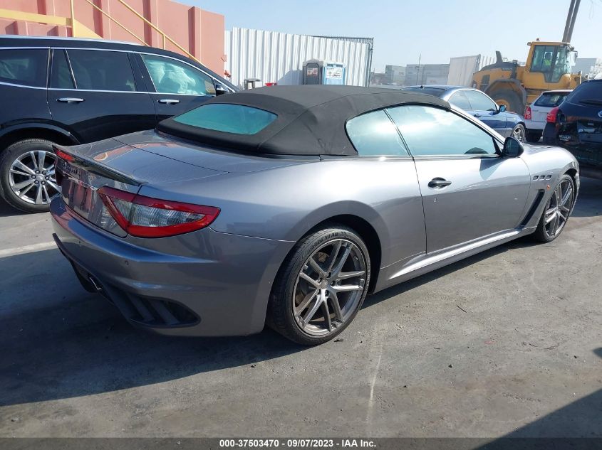 2013 MASERATI GRANTURISMO CONVERTIBLE SPORT ZAM45VMA5D0071280