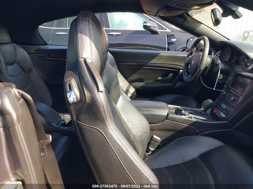 2013 MASERATI GRANTURISMO CONVERTIBLE SPORT ZAM45VMA5D0071280