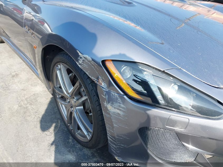 2013 MASERATI GRANTURISMO CONVERTIBLE SPORT ZAM45VMA5D0071280