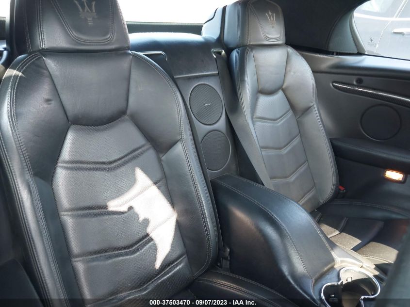 2013 MASERATI GRANTURISMO CONVERTIBLE SPORT ZAM45VMA5D0071280