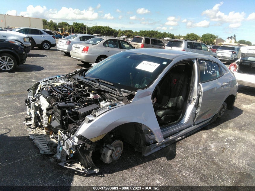VIN SHHFK7H49MU407065 2021 HONDA CIVIC HATCHBACK SPORT