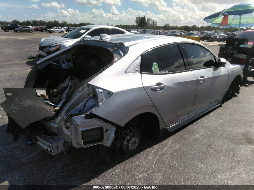 VIN SHHFK7H49MU407065 2021 HONDA CIVIC HATCHBACK SPORT