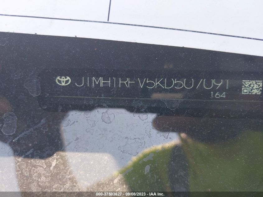 2019 TOYOTA RAV4 LE - JTMH1RFV5KD507091