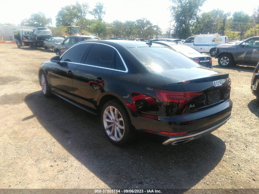 2019 AUDI A4 PREMIUM PLUS - WAUENAF42KA049198