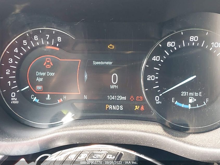 2019 LINCOLN MKC STANDARD - 5LMCJ1C92KUL02257