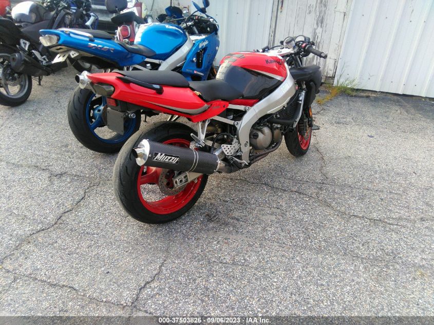 2002 KAWASAKI ZX600 J1 JKAZX4J182A050122