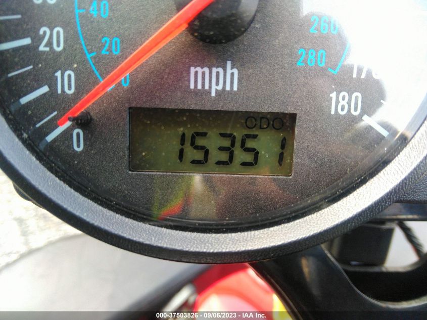 2002 KAWASAKI ZX600 J1 JKAZX4J182A050122