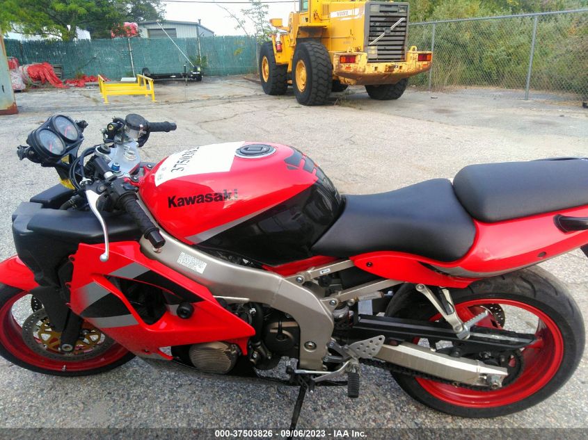 2002 KAWASAKI ZX600 J1 JKAZX4J182A050122