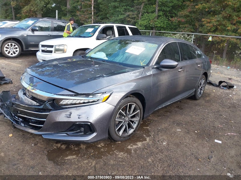 VIN 1HGCV1F53MA113644 2021 HONDA ACCORD SEDAN EX-L