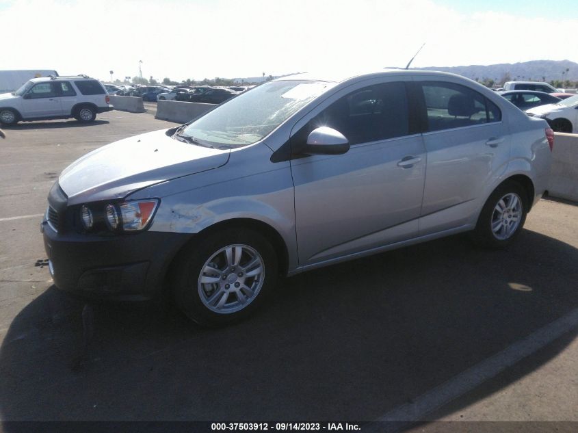 2013 CHEVROLET SONIC LT - 1G1JC5SH9D4123606