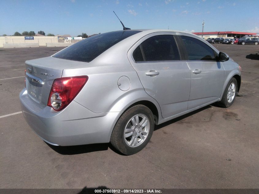 2013 CHEVROLET SONIC LT - 1G1JC5SH9D4123606