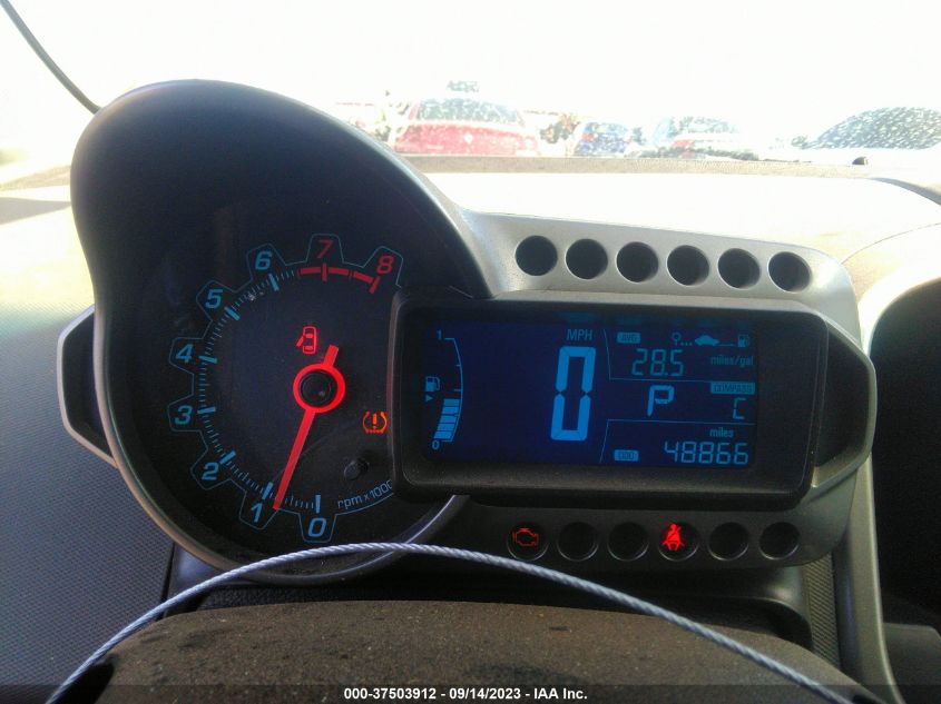 2013 CHEVROLET SONIC LT - 1G1JC5SH9D4123606