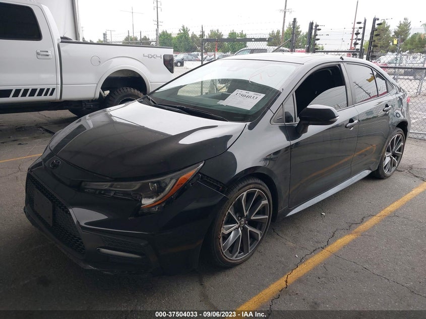 VIN 5YFP4MCE8MP078734 2021 TOYOTA COROLLA SE