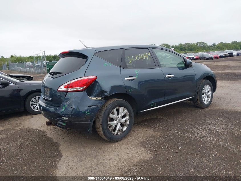 2014 NISSAN MURANO S - JN8AZ1MU3EW416291