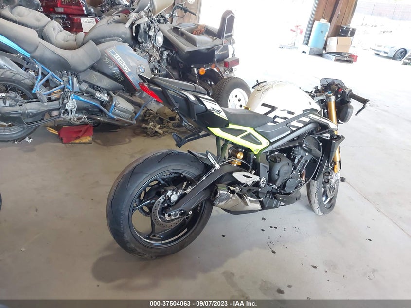 VIN SMTA624K6RTBL5624 2024 TRIUMPH MOTORCYCLE STREET TRIPLE 765 MOTO2 EDITION