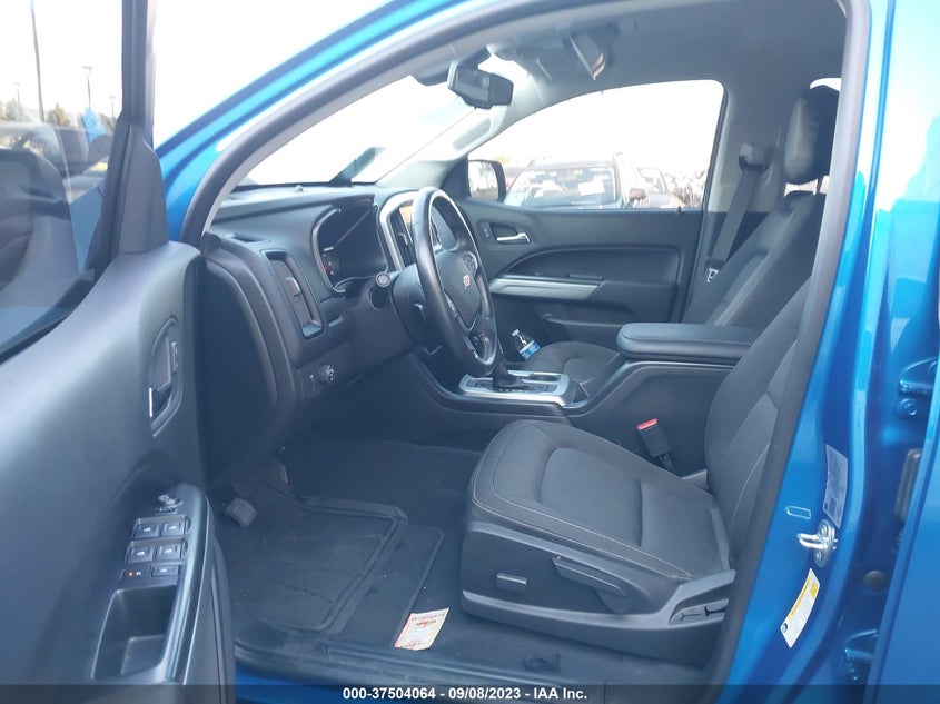 VIN 1GCGSCEA9M1123632 2021 CHEVROLET COLORADO 2WD LT