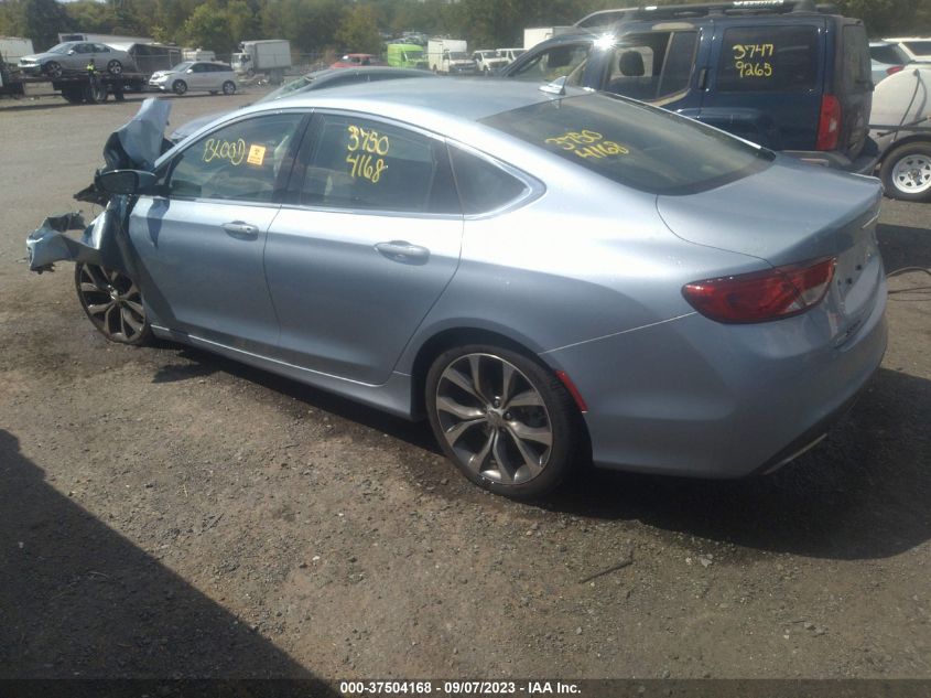 2015 CHRYSLER 200 C - 1C3CCCEG8FN656877