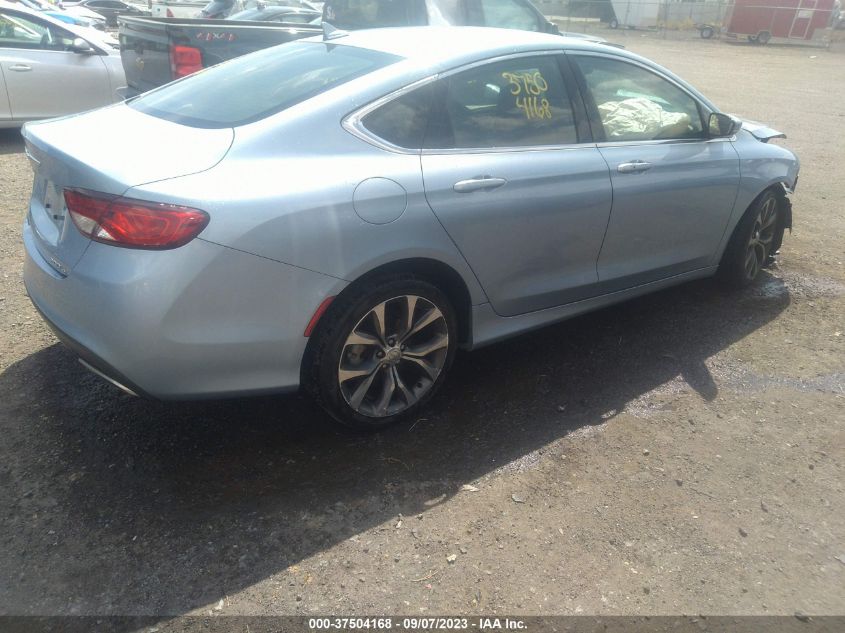 2015 CHRYSLER 200 C - 1C3CCCEG8FN656877