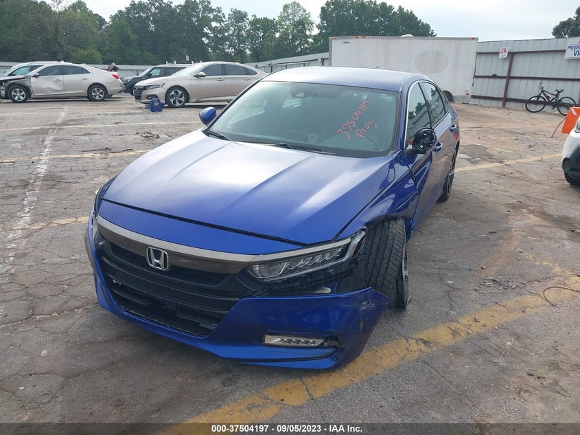 VIN 1HGCV1F35KA167300 2019 HONDA ACCORD SEDAN SPORT 1.5T