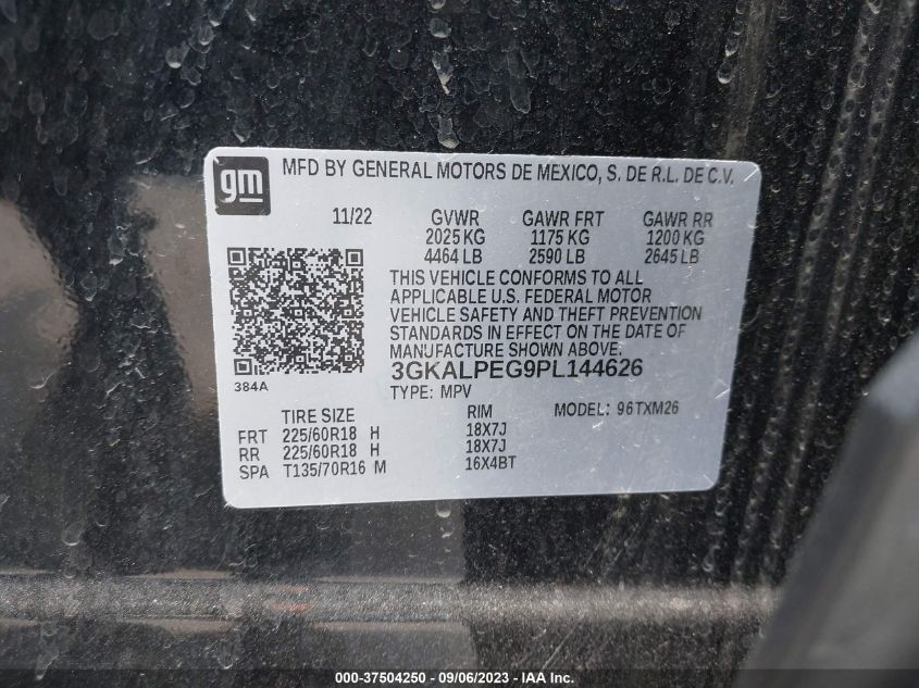 3GKALPEG9PL144626 GMC Terrain SLT 9