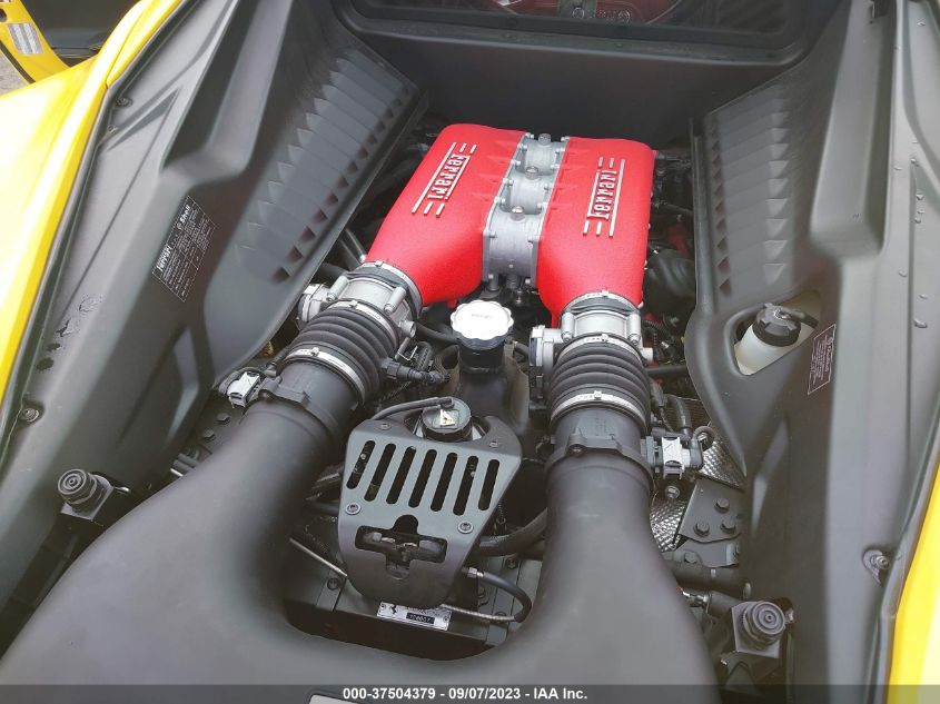 2013 FERRARI 458 ITALIA ZFF67NFA7D0191068