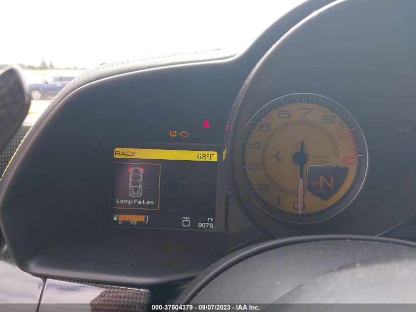 2013 FERRARI 458 ITALIA ZFF67NFA7D0191068