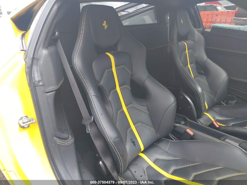 2013 FERRARI 458 ITALIA ZFF67NFA7D0191068